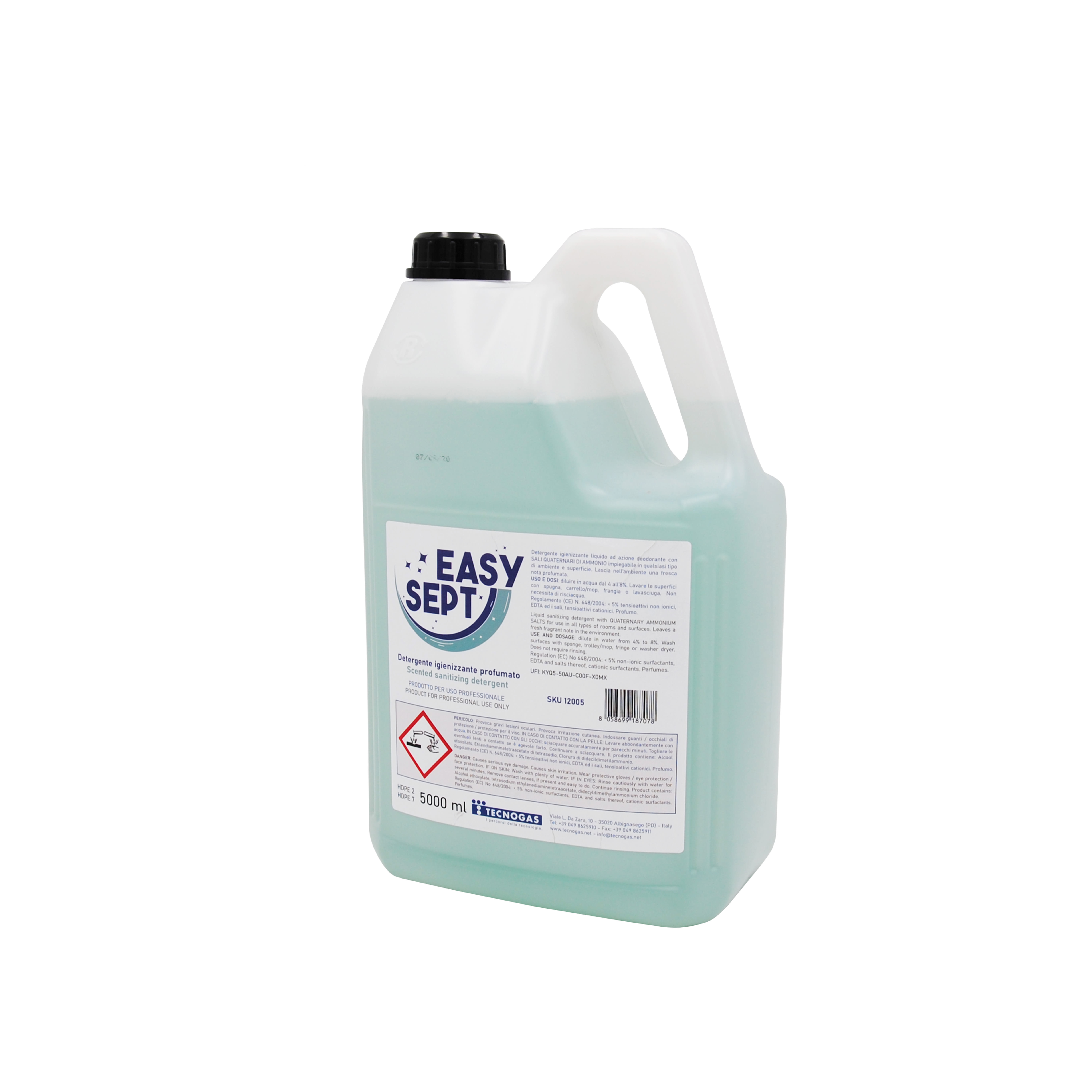 TECNOGAS SRL - TGS00000012005 EASYSEPT - LIQUIDO IN TANICA DA 5LT DETE