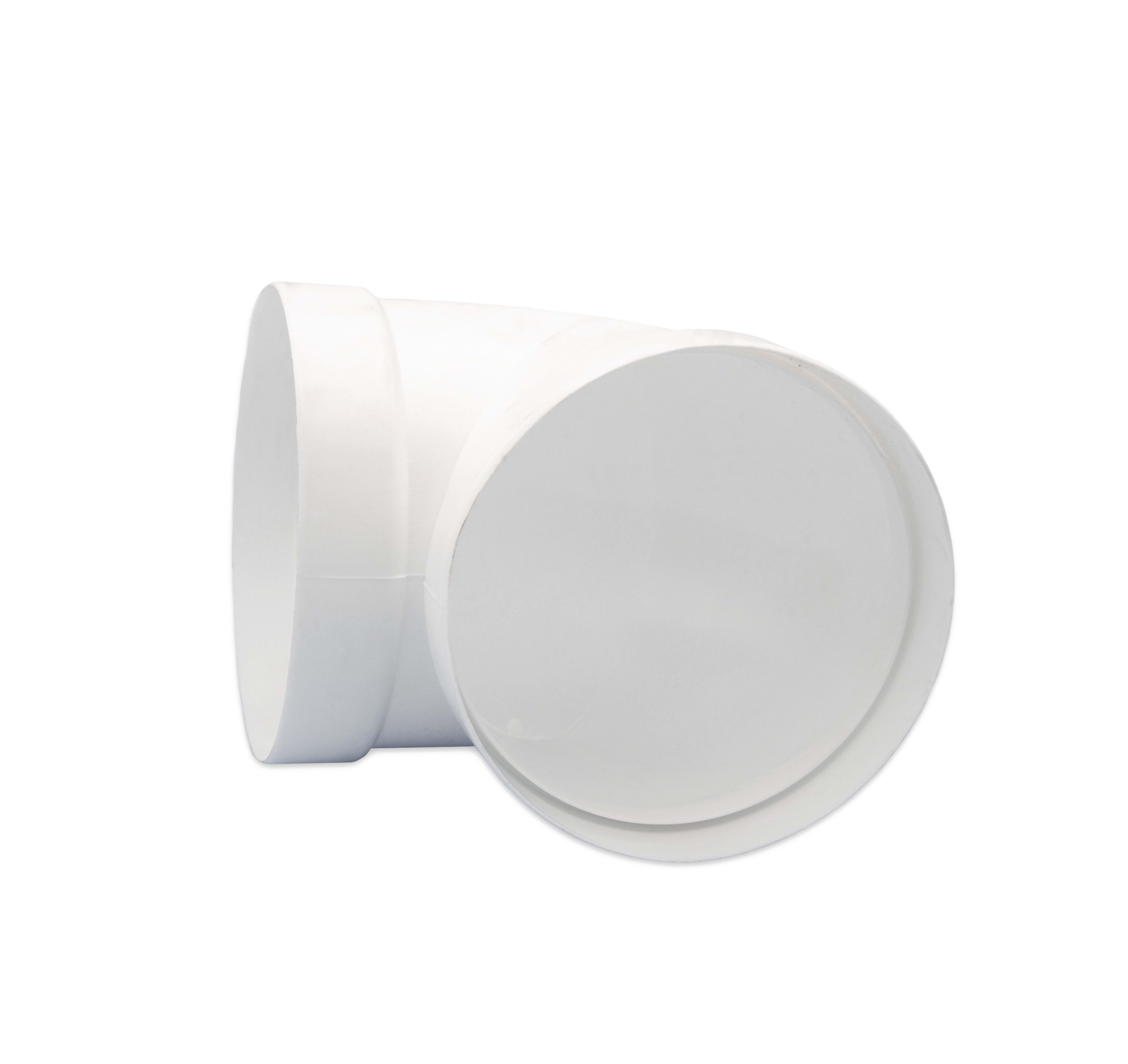 TECNOGAS SRL TGS00000012650 GOMITO 90° CIRCOLARE AIR-FLOW PER VMC D.