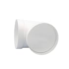 TECNOGAS SRL TGS00000012650 GOMITO 90° CIRCOLARE AIR-FLOW PER VMC D.