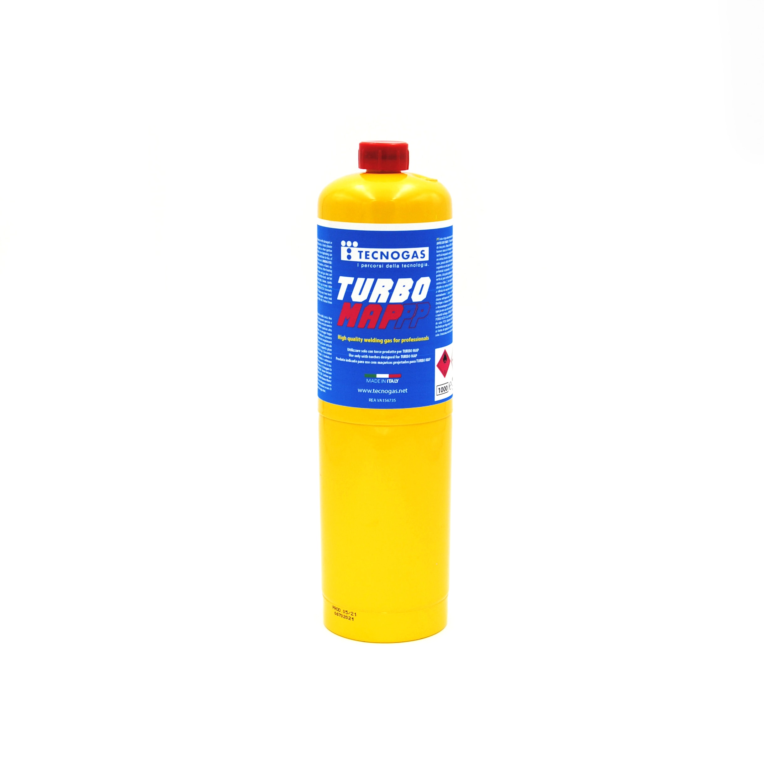 TECNOGAS SRL TGS00000030458 BOMBOLA GAS MAP/PRO PROPILENE GR.400