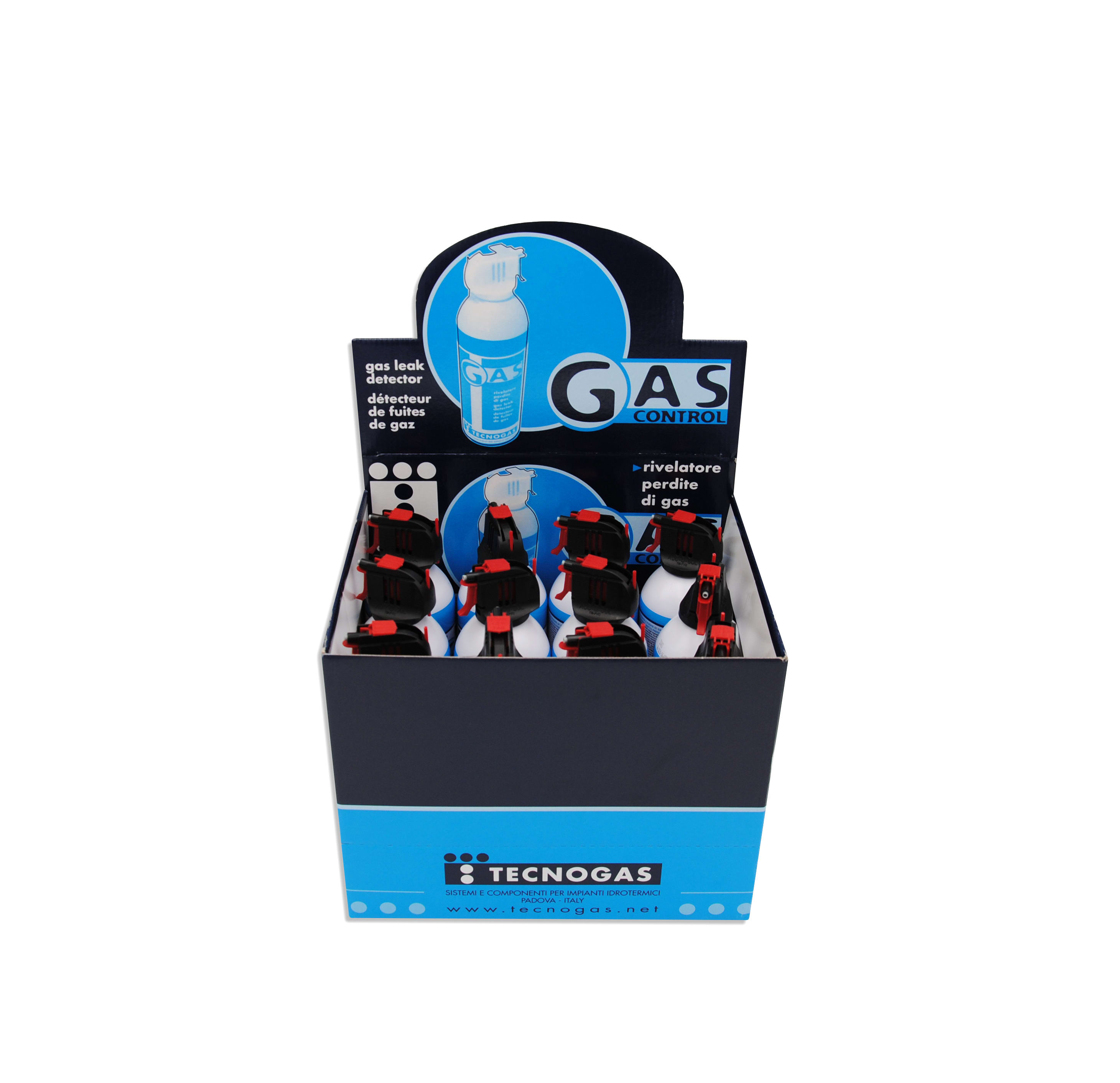 TECNOGAS SRL TGS00000050320 BOMBOLETTA RIVELATORE SPRAY CONTROLGAS 4