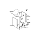 TECNOGAS SRL - TGS00000051202 PANNELLO POSTERIORE INOX 50X40