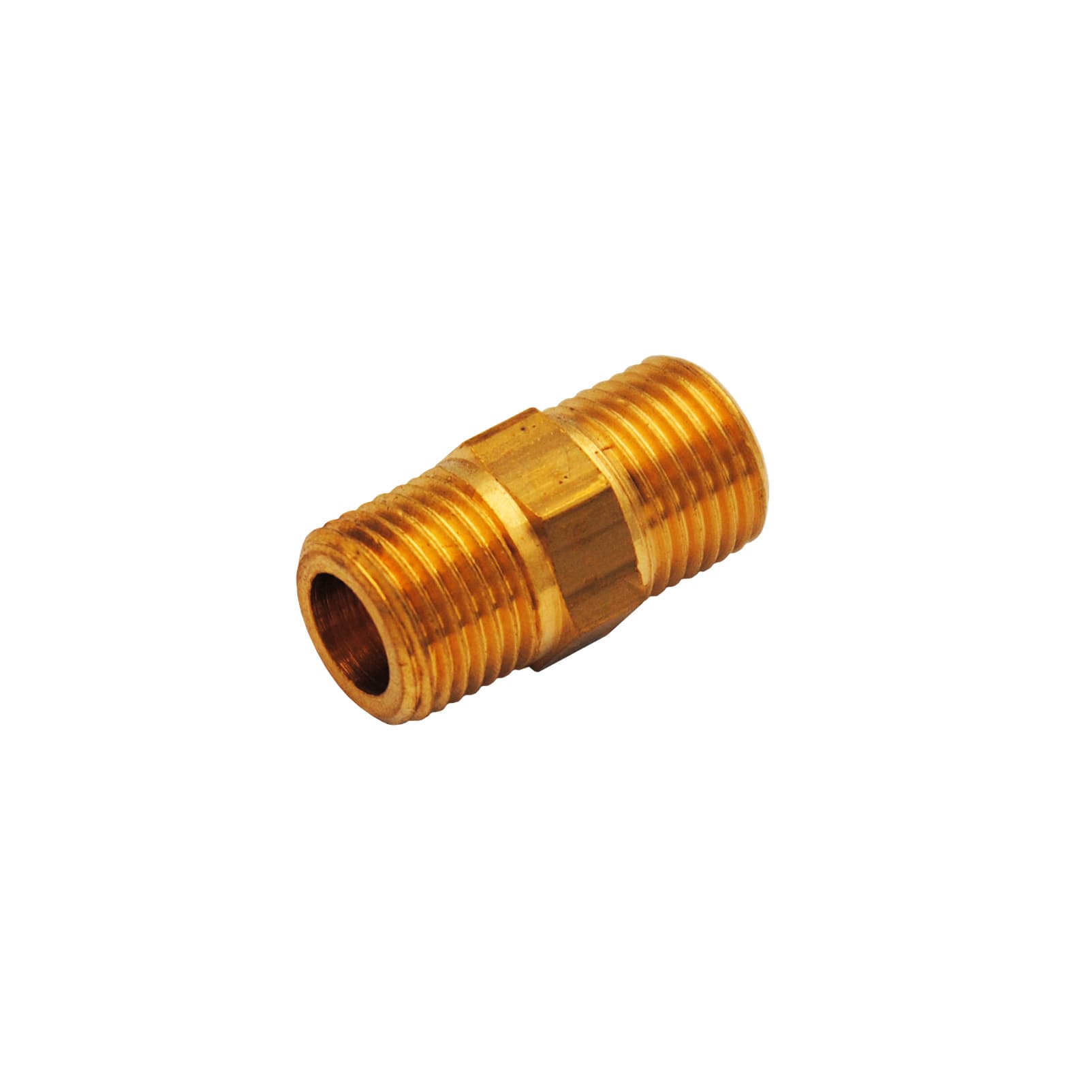 TECNOGAS SRL TGS00000050610 NIPPLE RIDOTTO IN OTTONE 1/2M-1/4M