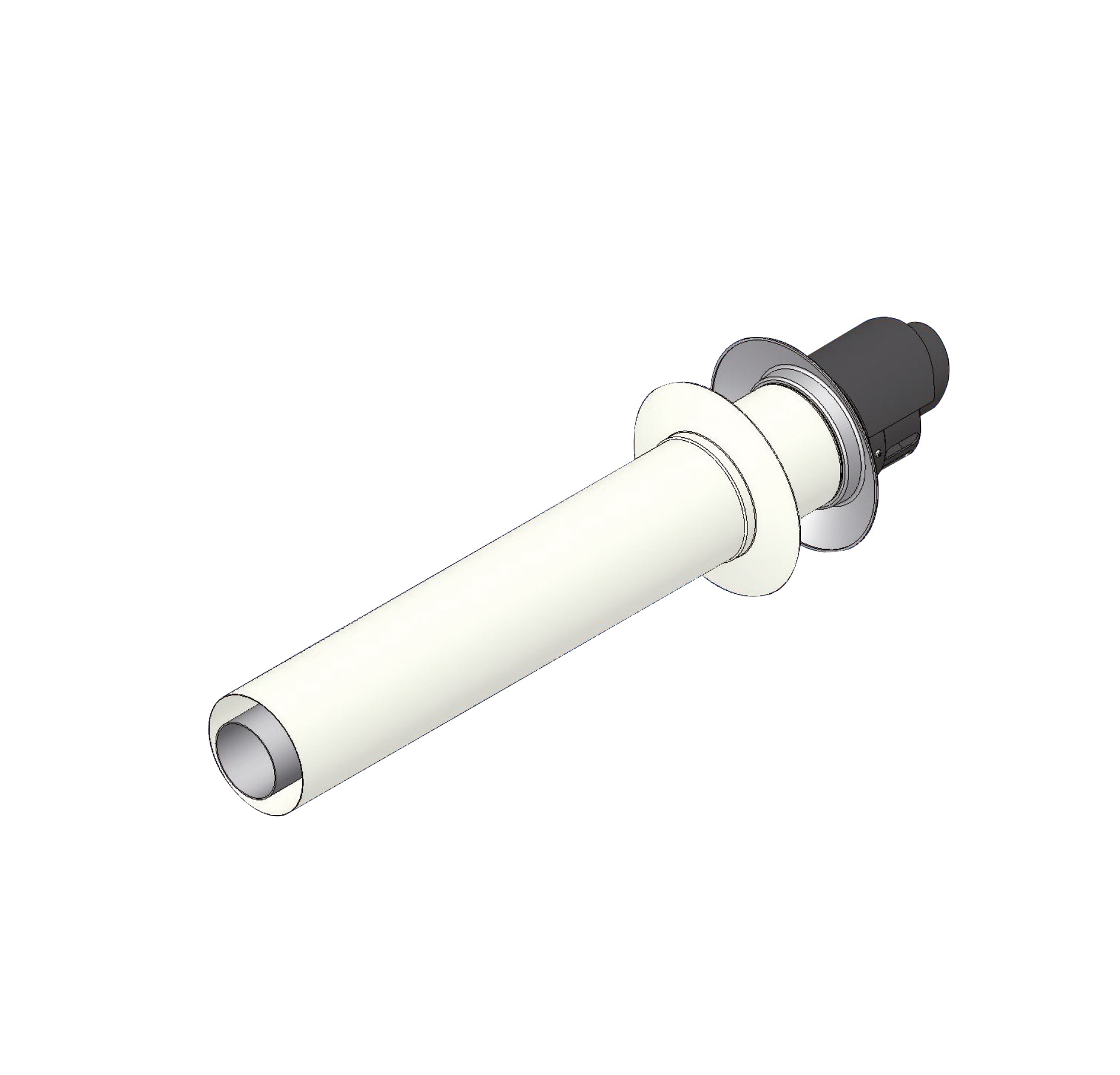 TECNOGAS SRL - TGS00000051350 TERMINALE COASSIALE D=60/100 C/GUARN E R