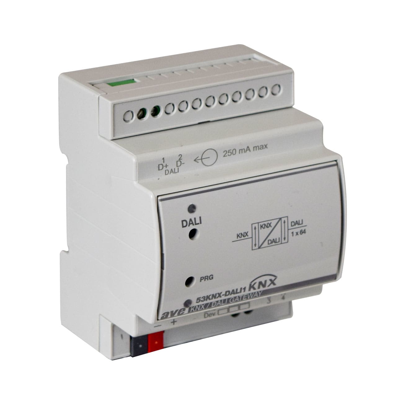 AVE AVE53KNX-DALI1 GATEWAY KNX/DALI1 1CH-4M DIN