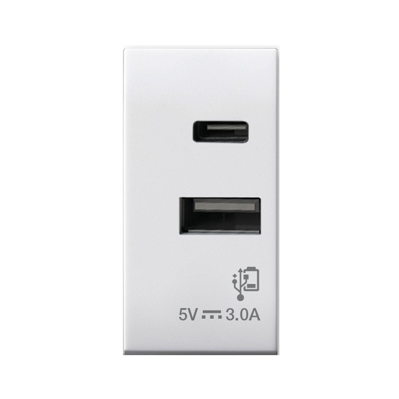 AVE - AVE441082USBAC ALIMENTATORE USB A+C 3A DOMUS 1M