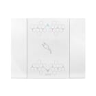 AVE AVE44PSMTCS3B PLACCA SMART TOUCH44 SCIV.BIANCO 3M