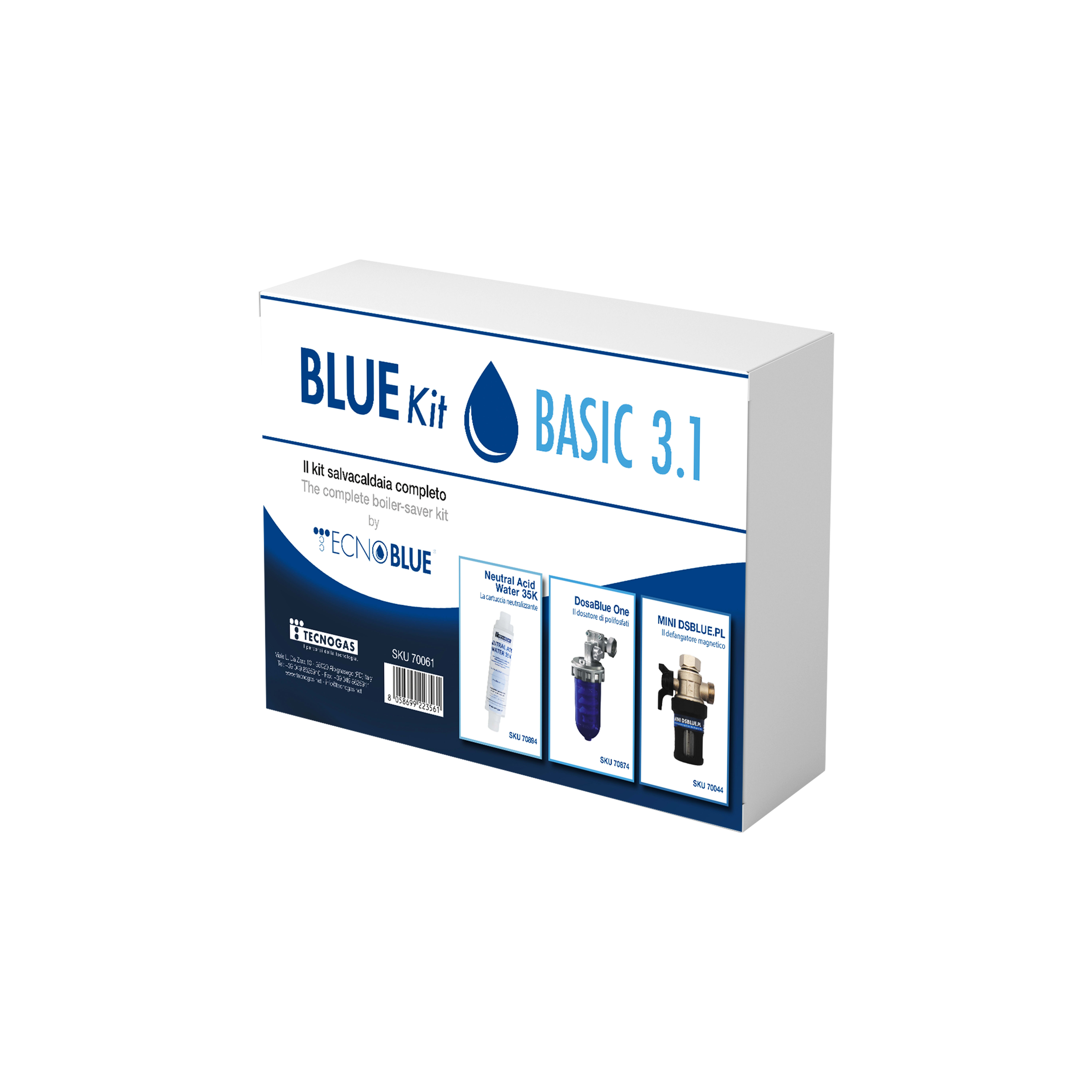 TECNOGAS SRL TGS00000070074 BLUE-KIT BASIC 3.0 PER CALDAIA COMPLETO
