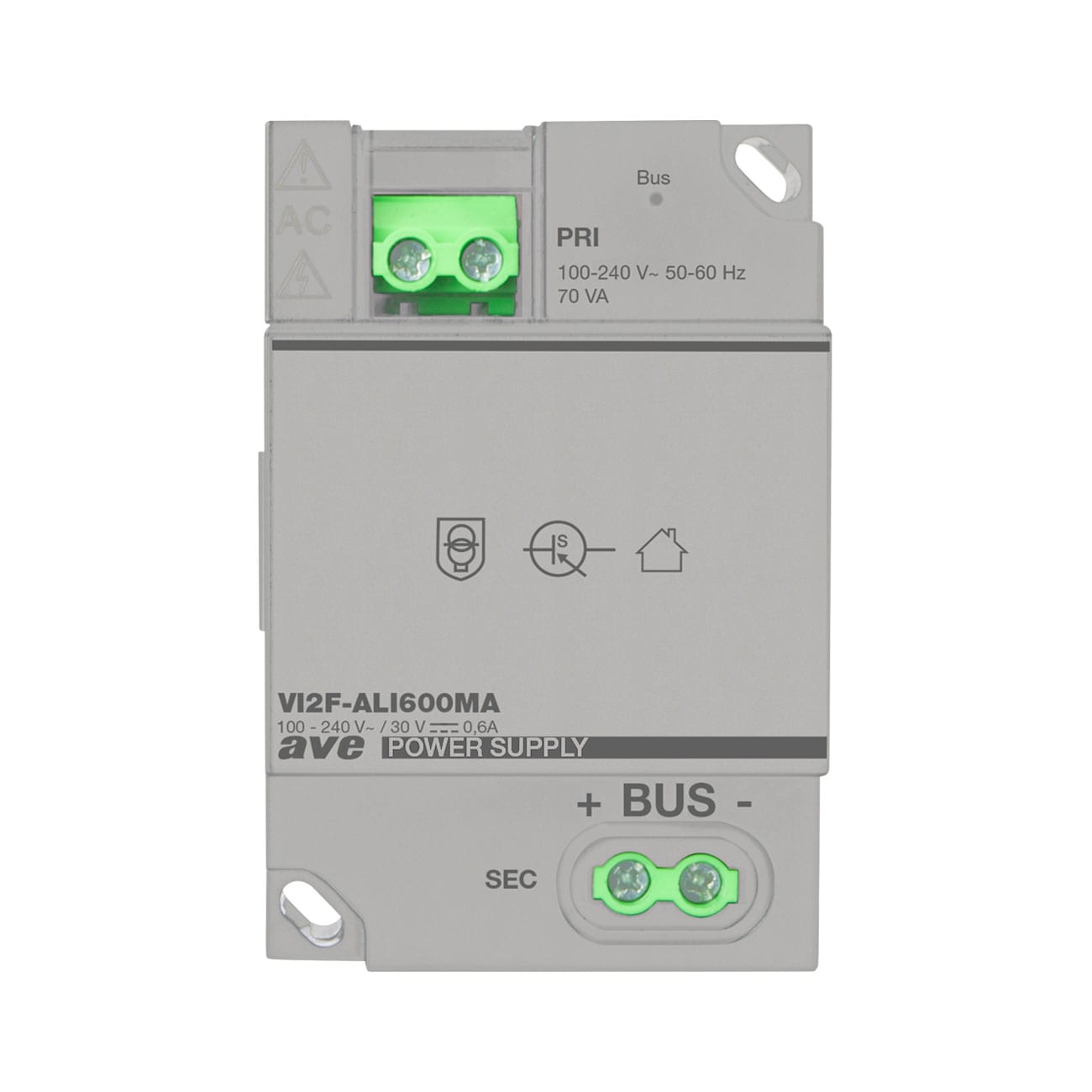 AVE AVEVI2F-ALI600MA ALIM VIDEOCIT. 30V 600MA - 2 FILI