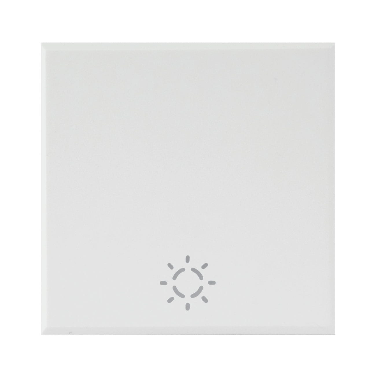 AVE - AVE446TLP/2 TASTO SIMBOLO LAMPADA ILL.WHITEK 2M