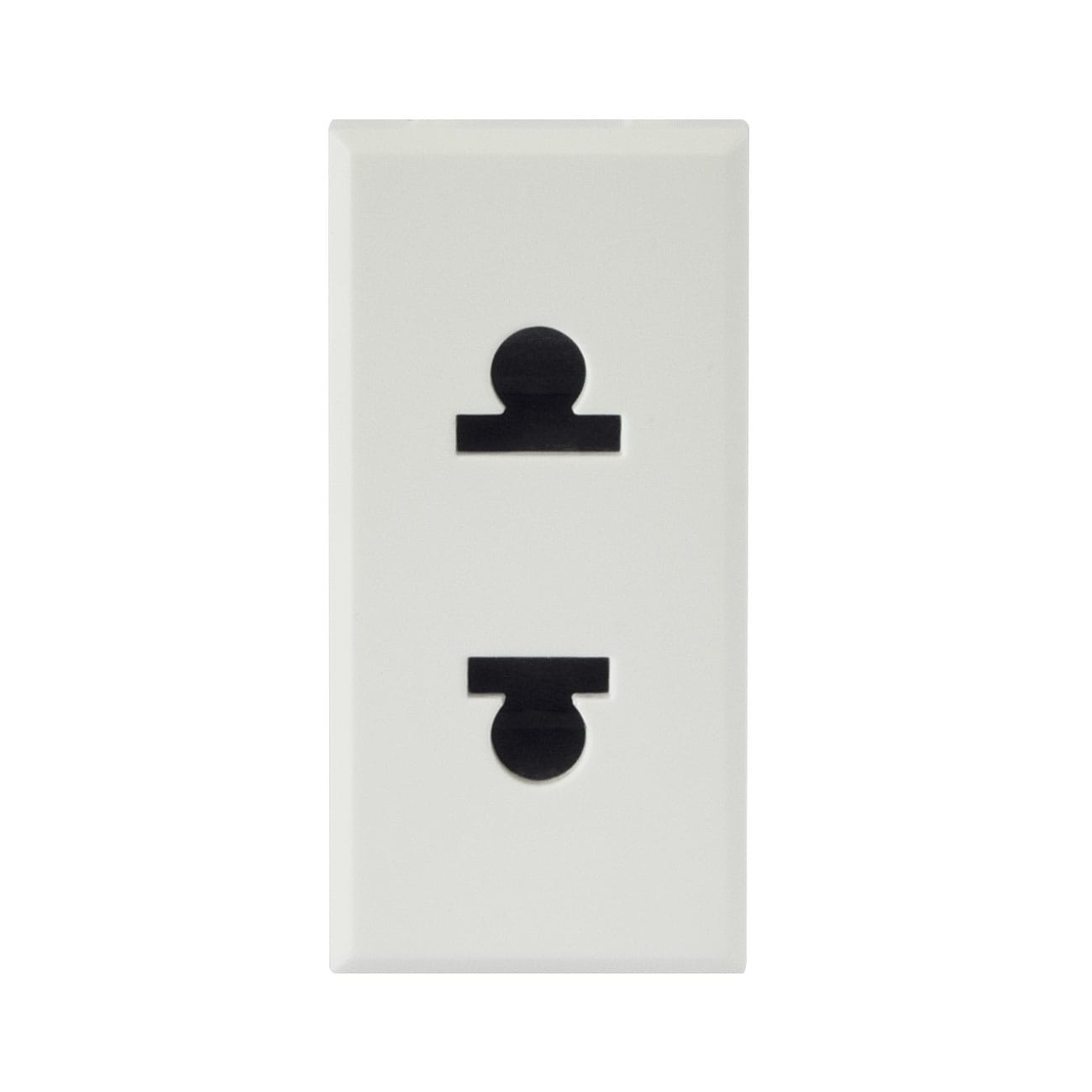 AVE - AVE446033 PRESA EUROUSA 2P 16A WHITEK 1M