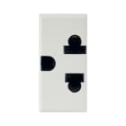 AVE AVE446033TD PRESA EUROUSA 2P+T 16A WHITEK 1M