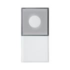 AVE - AVE446050 PULSANTE 1P NA 10A+PIASTRI.WHITEK1M