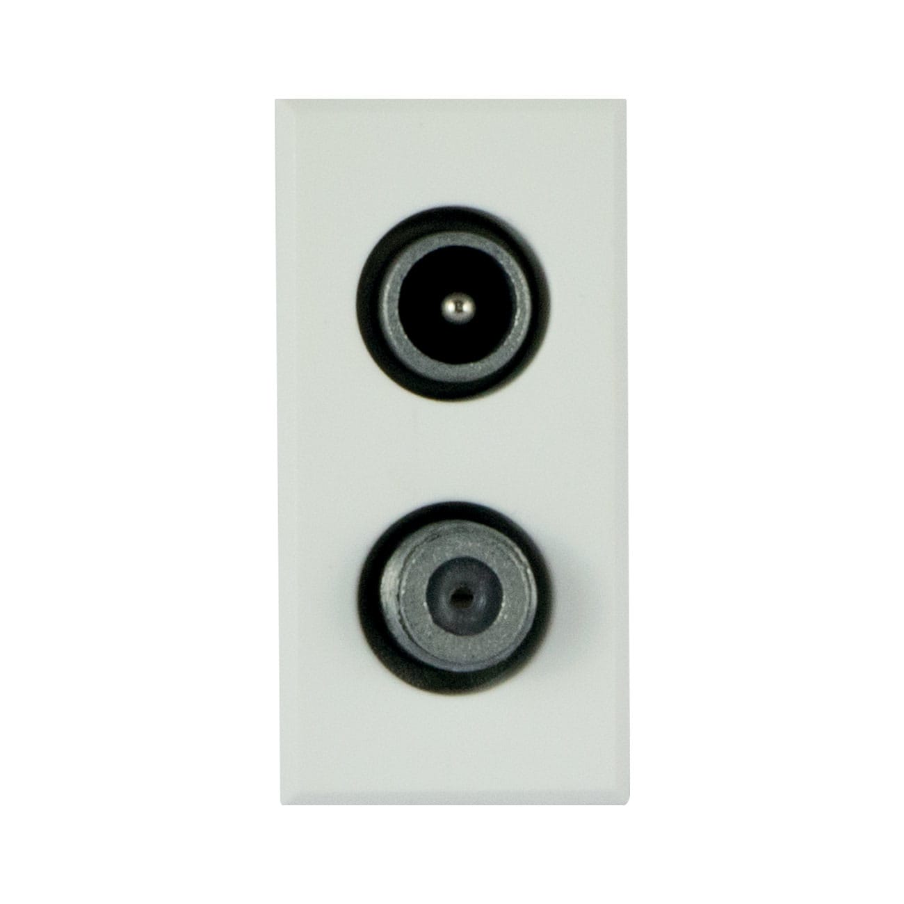 AVE - AVE446096DM PRESA TV+SAT DEMISCELATA WHITEK 1M