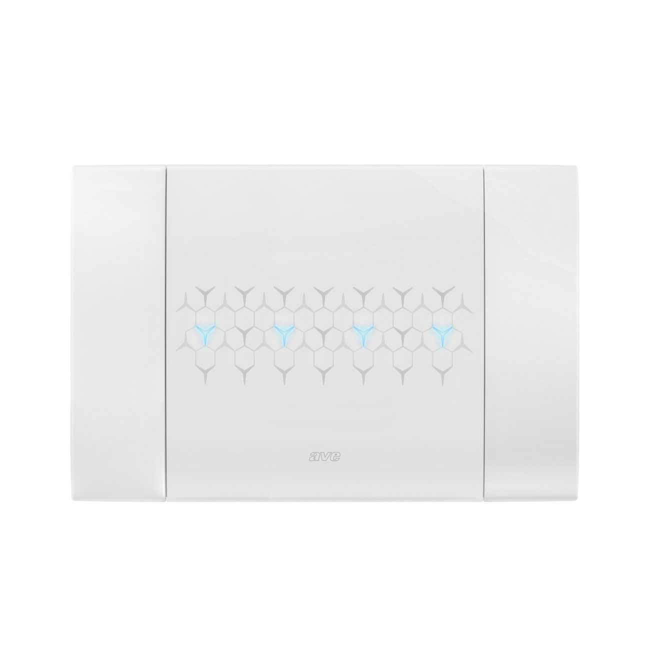 AVE AVE44PSMTC4BO PLACCA SMART TOUC MET. BIANCO OP.4M