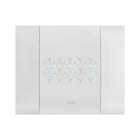 AVE - AVE44PSMTC3BO PLACCA SMART TOUC MET. BIANCO OP.3M