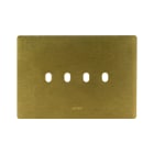 AVE - AVE44PANQ04BRZ PLACCA NEW ST.ALLUM. BRONZO 4COM 4M