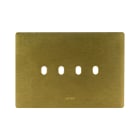 AVE - AVE44PANQ04BRZ PLACCA NEW ST.ALLUM. BRONZO 4COM 4M
