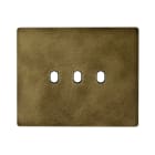 AVE - AVE44PANQ03BAN PLACCA N.ST. ALL.BRONZO ANT.3COM 3M