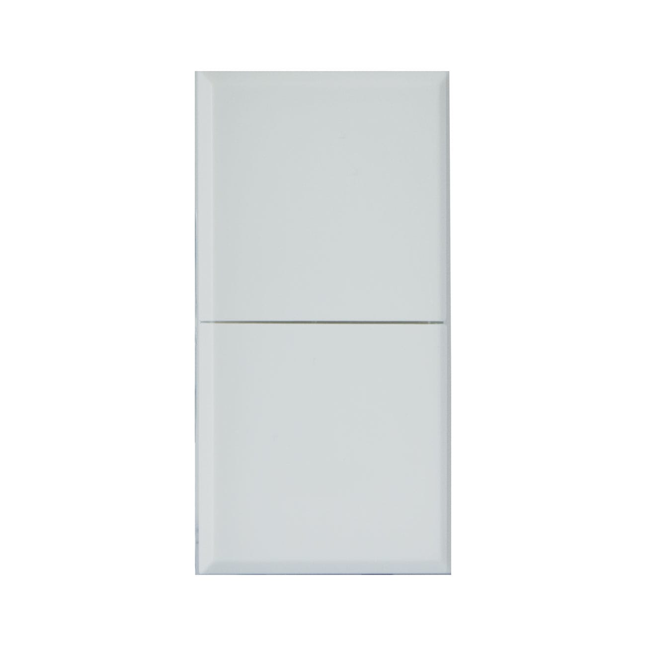 AVE AVE446TGN-W DUE MEZZI TASTI NEUTRI WHITEK 1M