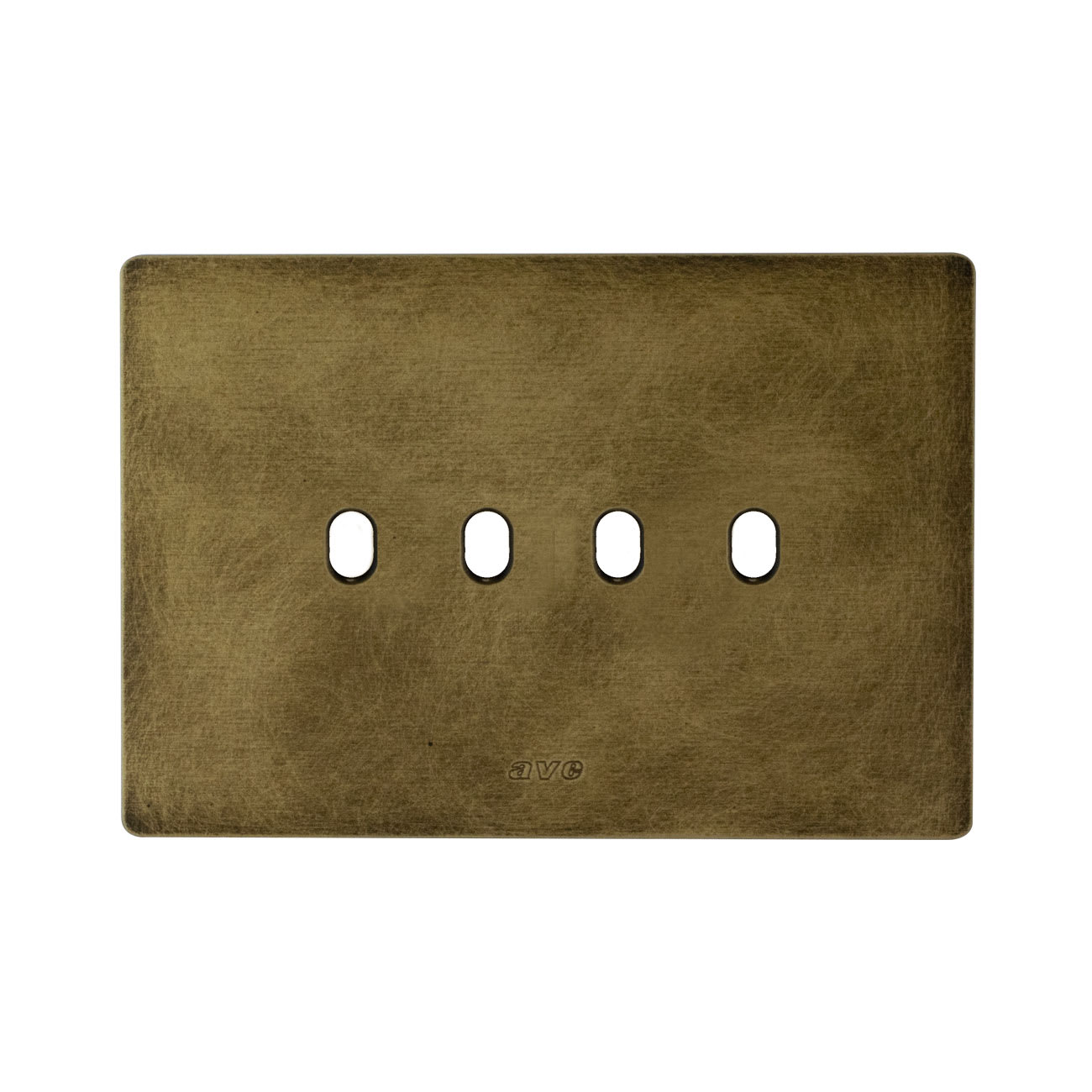 AVE - AVE44PANQ04BAN PLACCA N.ST. ALL.BRONZO ANT.4COM 4M