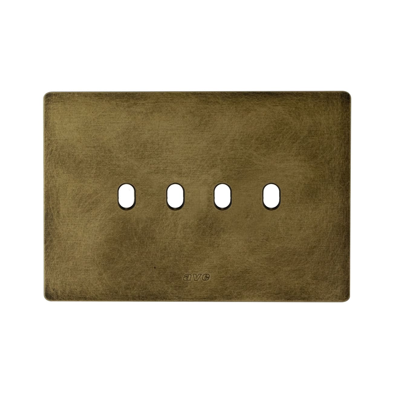 AVE - AVE44PANQ04BAN PLACCA N.ST. ALL.BRONZO ANT.4COM 4M