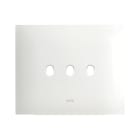 AVE - AVE44PSMN03BO PLACCA SMART NEWSTYLE 3COM BIANC.3M