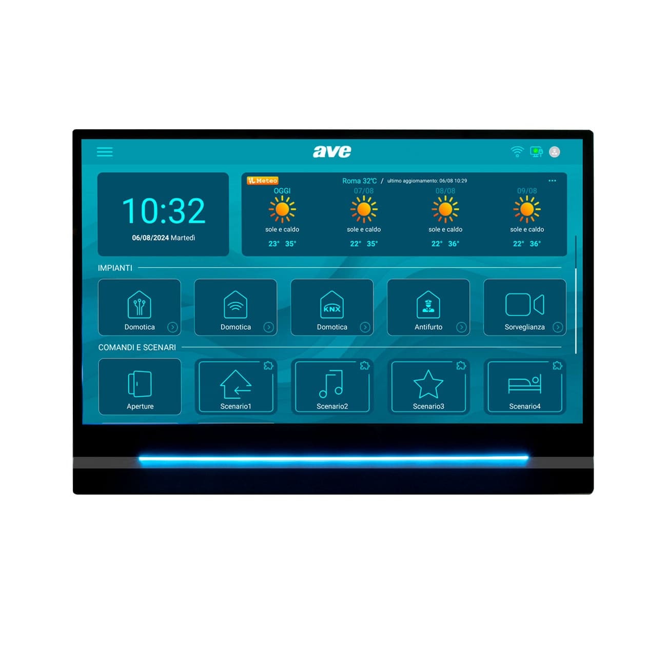 AVE - AVETS-SMART18ANS MONITOR TOUCH SCREEN IP 18 - ANS