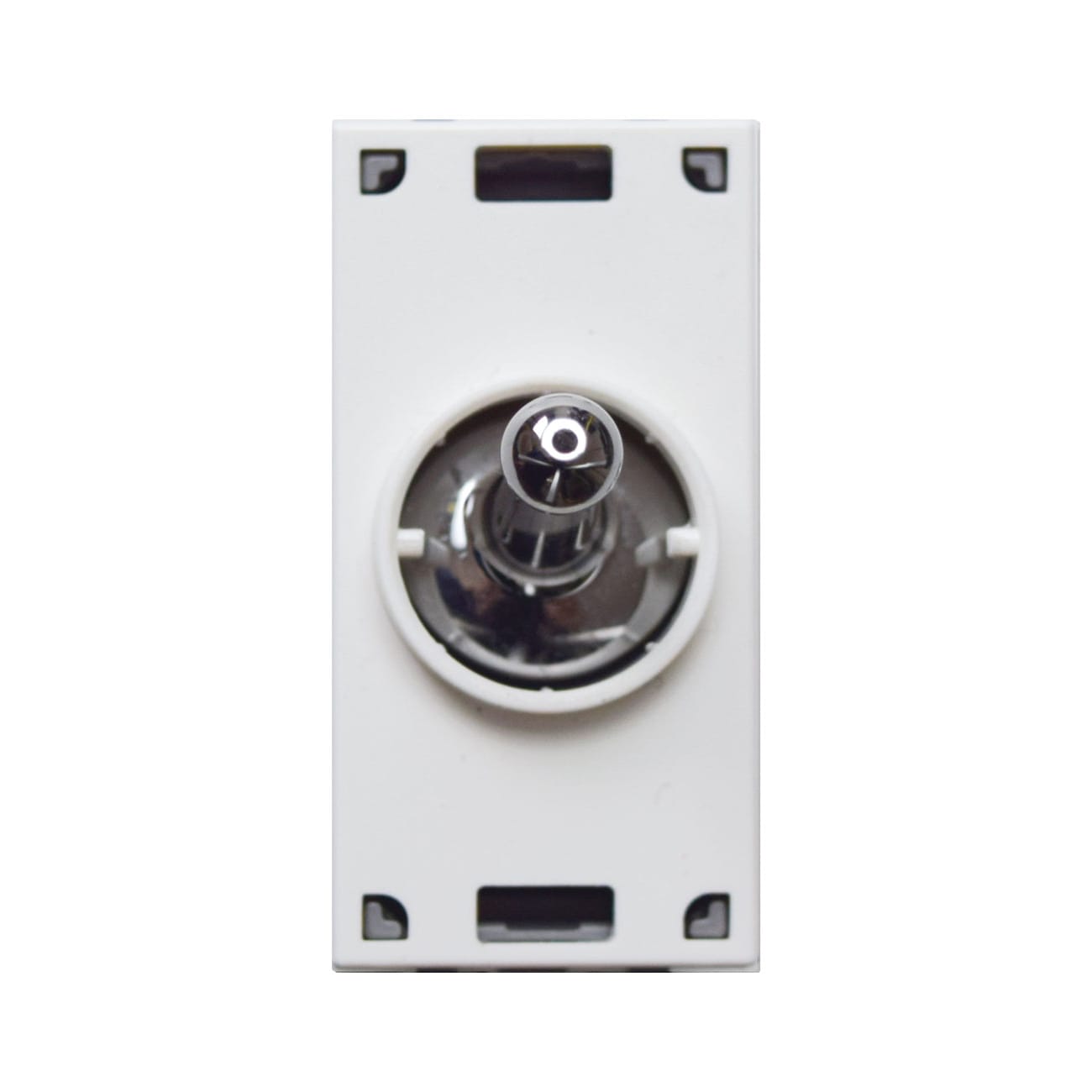 AVE - AVE444053CR COMM.PULSANT.LEVET.CROMO 1P 10A 1M