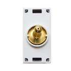 AVE - AVE444010OT/20A INTERRUTTORE LEV. OTTONE 2P 20AX 1M