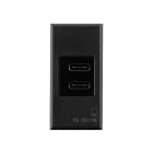 AVE - AVE445082USBCC ALIMENTATORE DOPPIA USB C TEKLA 1M