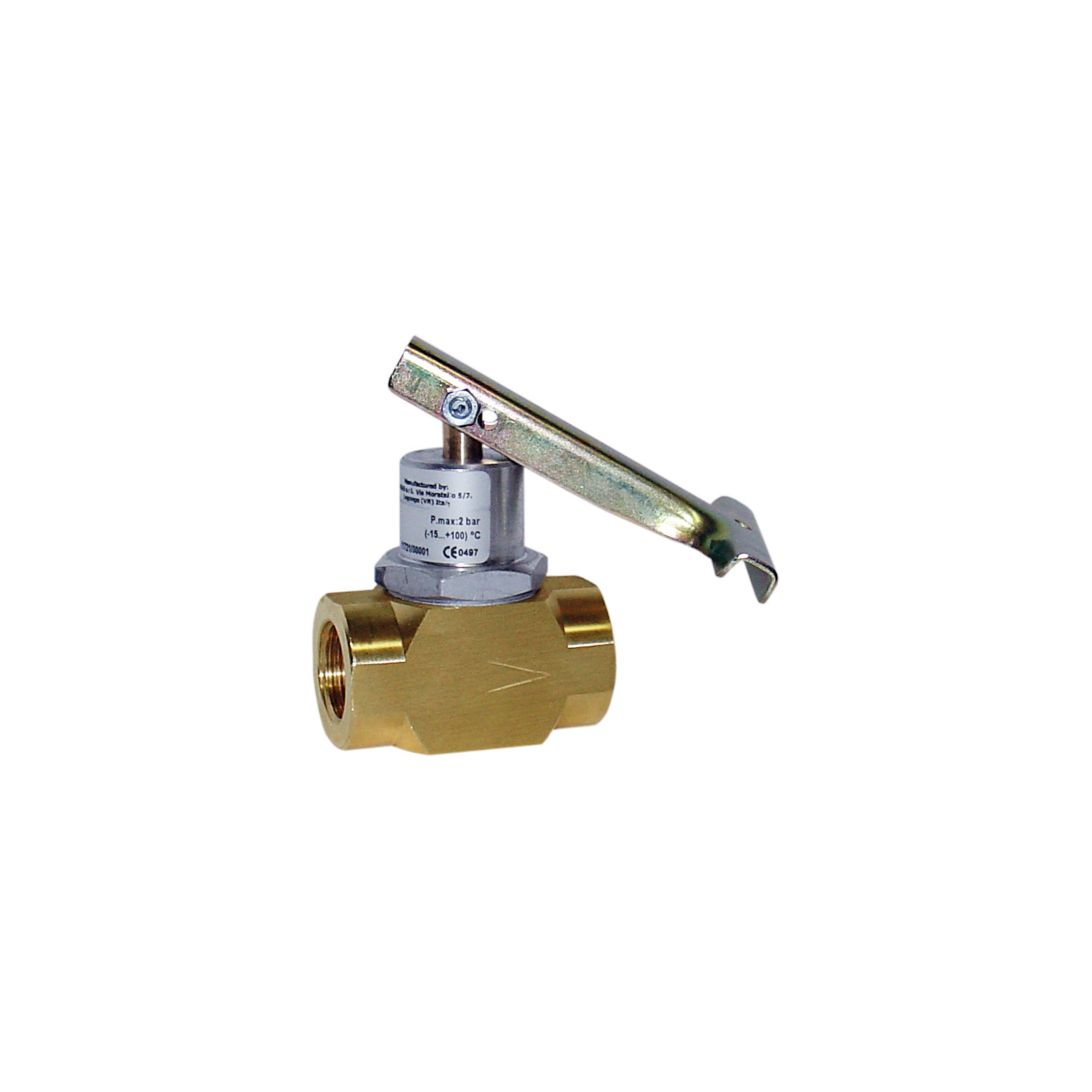 TECNOGAS SRL TGS00000R05517 VALVOLA STRAPPO IN OTTONE DA 1/2 FILET.