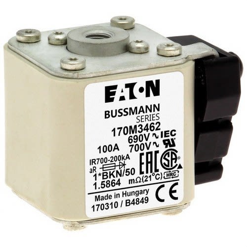 EATON - EAO170M3462 170M3462 FUSE 100A 690V 1*BKN/50 AR UC