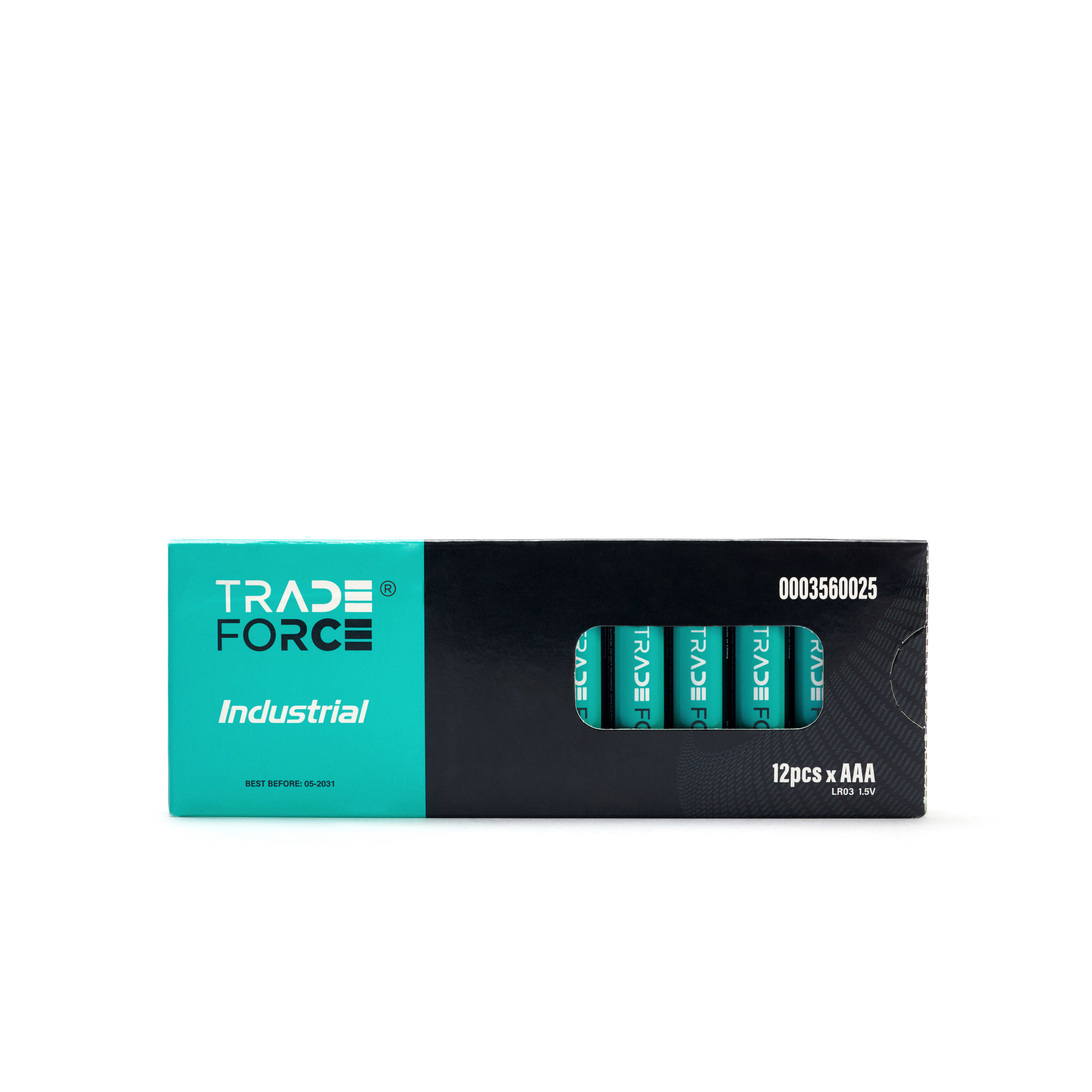 TRADEFORCE TDM0003560025 BATTERIA ALCALINA LR03 AAA 1.5V - CF 12