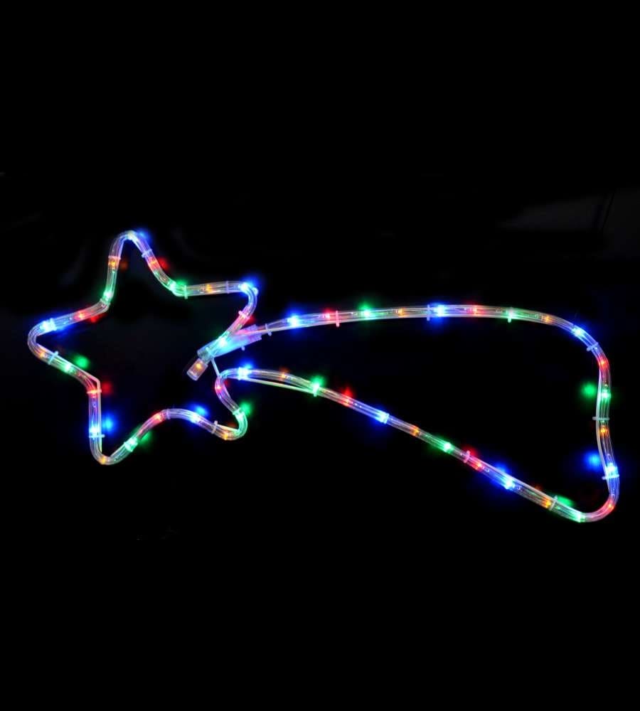 GIOCOPLAST NATALE SP GCP17518007 COMET C/ TUB LED MULTICO,48LED 28X65CM X