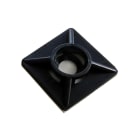 TRADEFORCE - TDM0004490002 BASETTA ADESIVA NERA 20X20MM - 100PZ