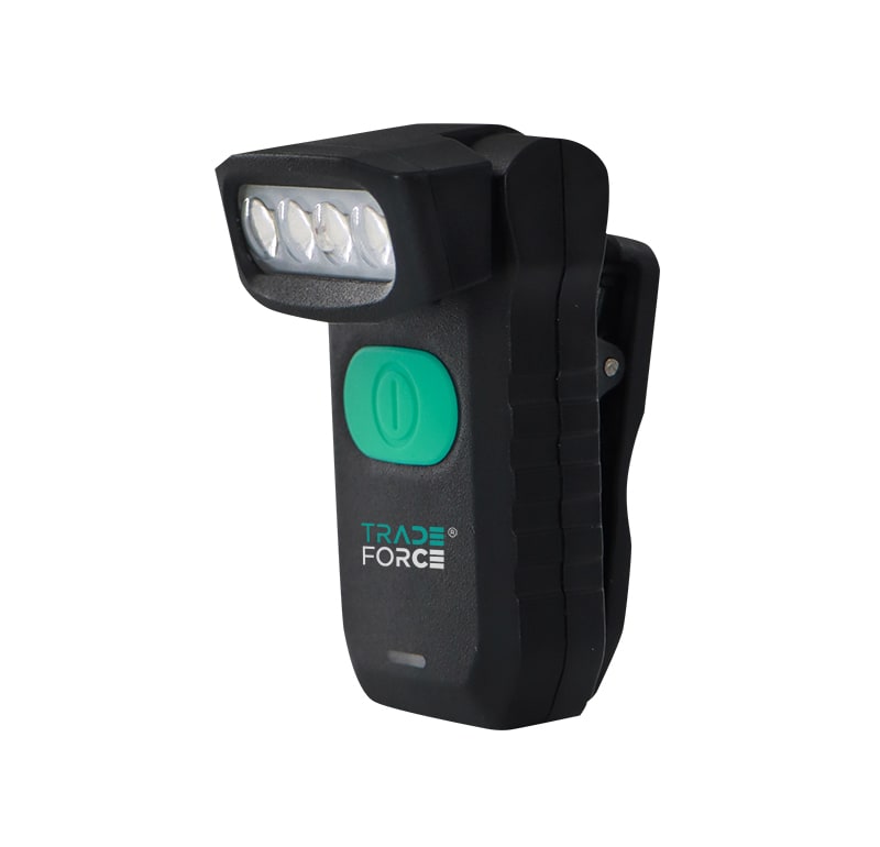 TRADEFORCE TDM0006940013 TORCIA TASCABILE LED CON CLIP - 350LM