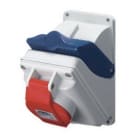 GEWISS - GEWGW66423 COMBIBLOC - SENZA FONDO - IP44 - 2P+T 16A 100-130V - 50/60HZ 4H