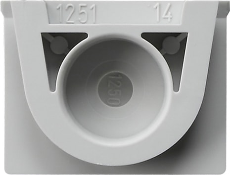 GIRA GGI000930 ADATTAT. PASSACAVO 1-M CHIUSO SOPRA INT.