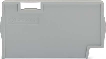 WAGO ITALIA SRL - WAG2002-1393 PIASTRA DI SEPARAZIONE SPESSA 2 MM, SOVR