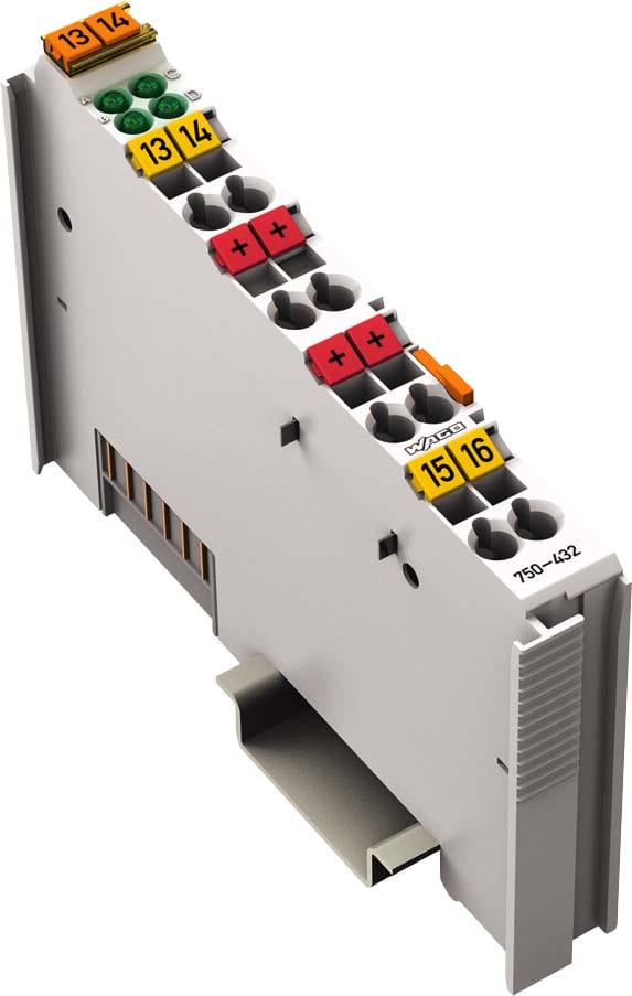 WAGO ITALIA SRL WAG750-432 4ID 24 V DC 3MS 2 CAVI
