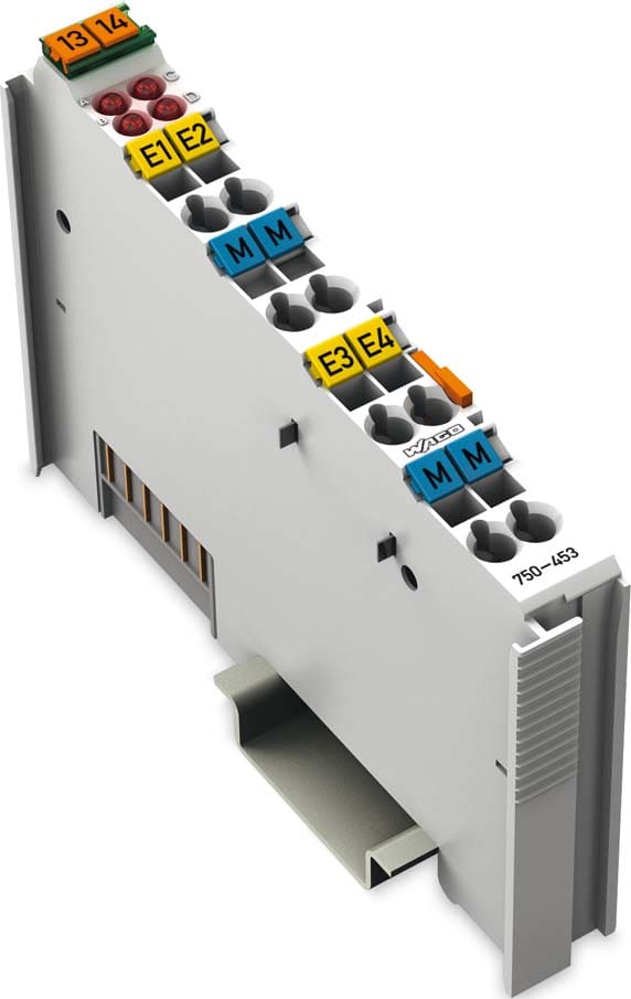 WAGO ITALIA SRL WAG750-453 4IA 0-20MA SE, GRIGIO CHIARO