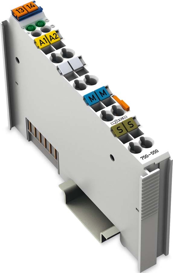WAGO ITALIA SRL WAG750-550 2UA 0-10 V DC, GRIGIO CHIARO