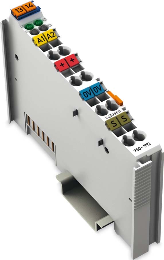 WAGO ITALIA SRL WAG750-552 2UA 0-20MA, GRIGIO CHIARO