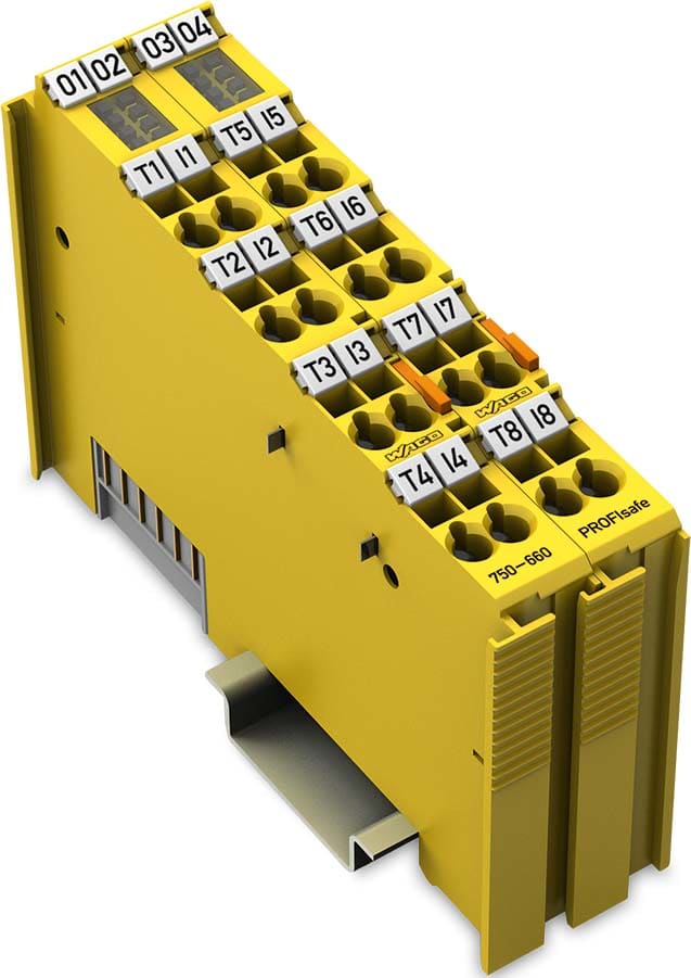 WAGO ITALIA SRL WAG750-660/000-001 8FDI 24 V DC, GIALLO