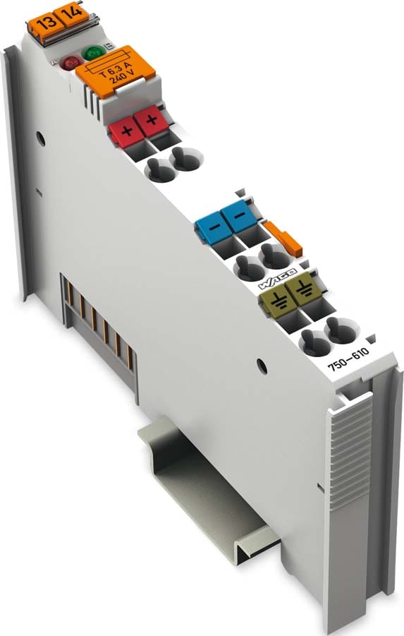 WAGO ITALIA SRL WAG750-610 ALIMENTAZIONE FUSIBILE 24 V DC