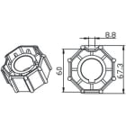 CAME SPA - CMC001YK6115 OTTAGONALE 70X1MM