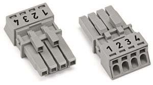 WAGO ITALIA SRL WAG890-244 PRESA 4 POLI, GRIGIA