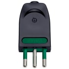 VIMAR SPA - VIW00203 Spina 2P+T10A orientabile S11-SPB11 nero