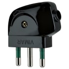 VIMAR SPA - VIW00212 SPINA 2P+T 16A S17 90° NERO